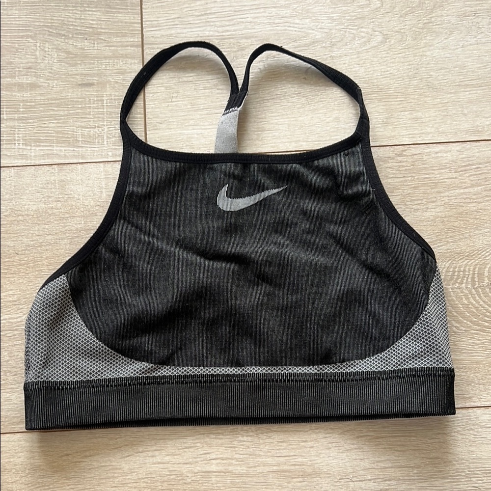 Nike kids Black Sports Bra